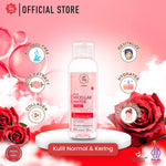 Viva Queen Micellar Rose Water with ROSE EXTRACT, COLLAGEN, NO PERFUME & ALCOHOL FREE - Daily Cleanser & Make Up Remover - 100ml