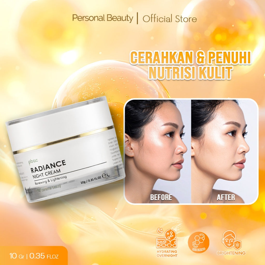 Personal Beauty Radiance Night Cream Renewing & Lightening