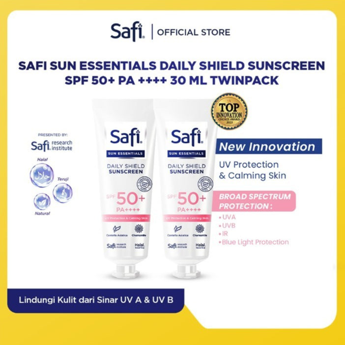 Safi Sun Essentials Daily Shield Sunscreen SPF 50+ PA ++++ 30 ml