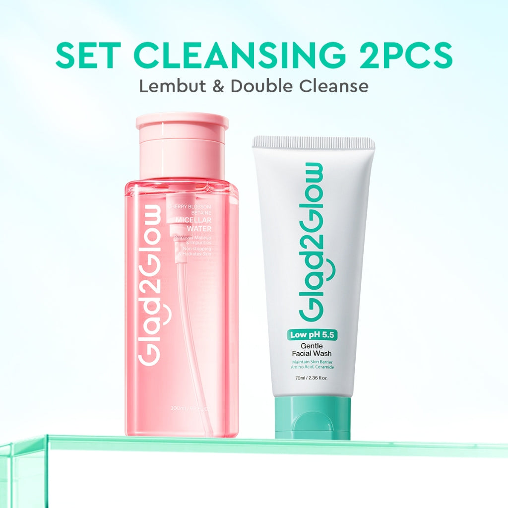 [New]Glad2Glow Low pH 5.5 Gentle Face Wash  Cleanser Pencuci Muka pH Seimbang Sabun Wajah Facial Cleanser sabun cuci muka g2g