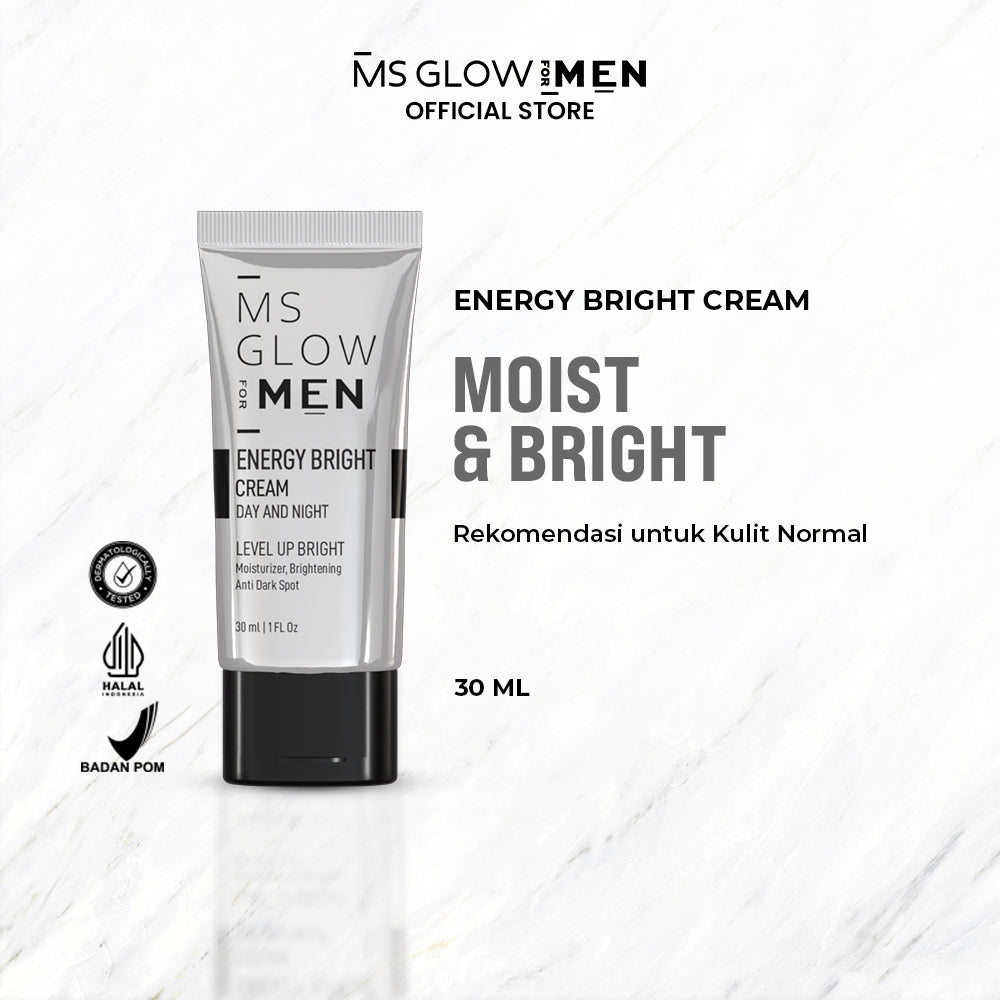 MS Glow For Men - Energy Bright Cream - 30 ml