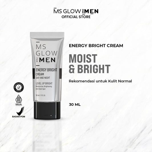 MS Glow For Men - Energy Bright Cream - 30 ml