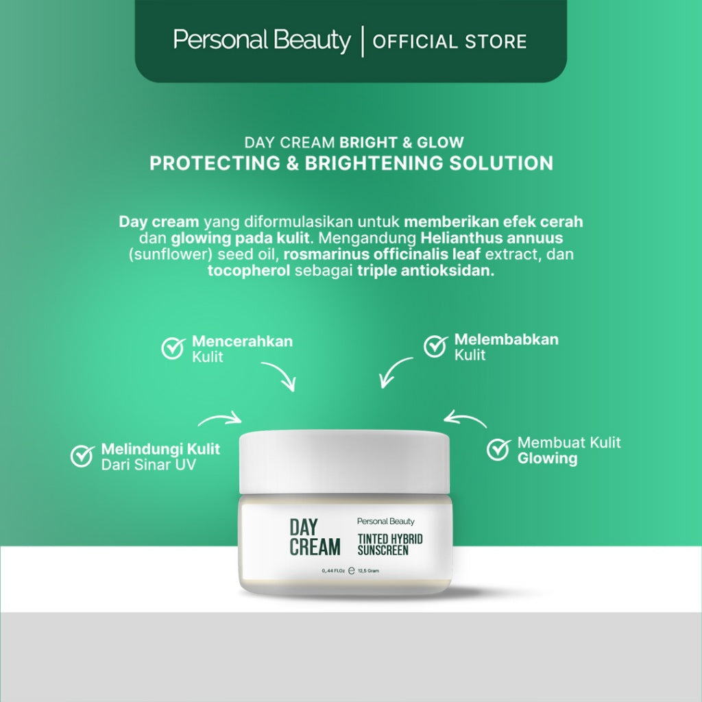 Personal Beauty Day Cream Bright And Glowing Protecting Skin