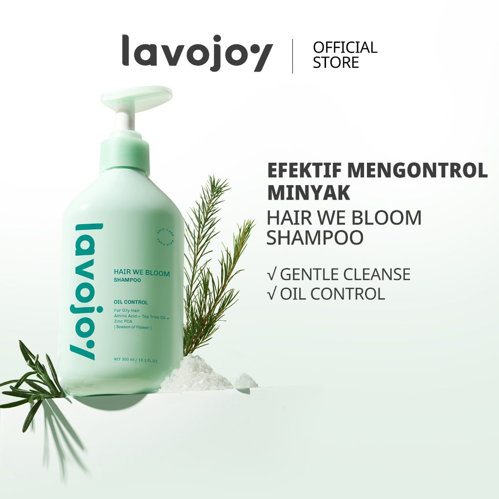 [HAIR CARE BUNDLE] Lavojoy Shampoo + Conditioner | Perawatan Rambut Rontok | Rambut Lepek | Anti Ketombe | Lembut Bervolume | Rambut Halus | Mengurangi Rambut Berminyak | Menutrisi Rambut | Mengurangi Gatal Kulit Kepala