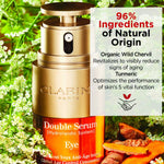 CLARINS Double Serum Eye 20ml - Anti Aging Eye Serum / Serum Mata Anti Penuaan / Lingkar Hitam
