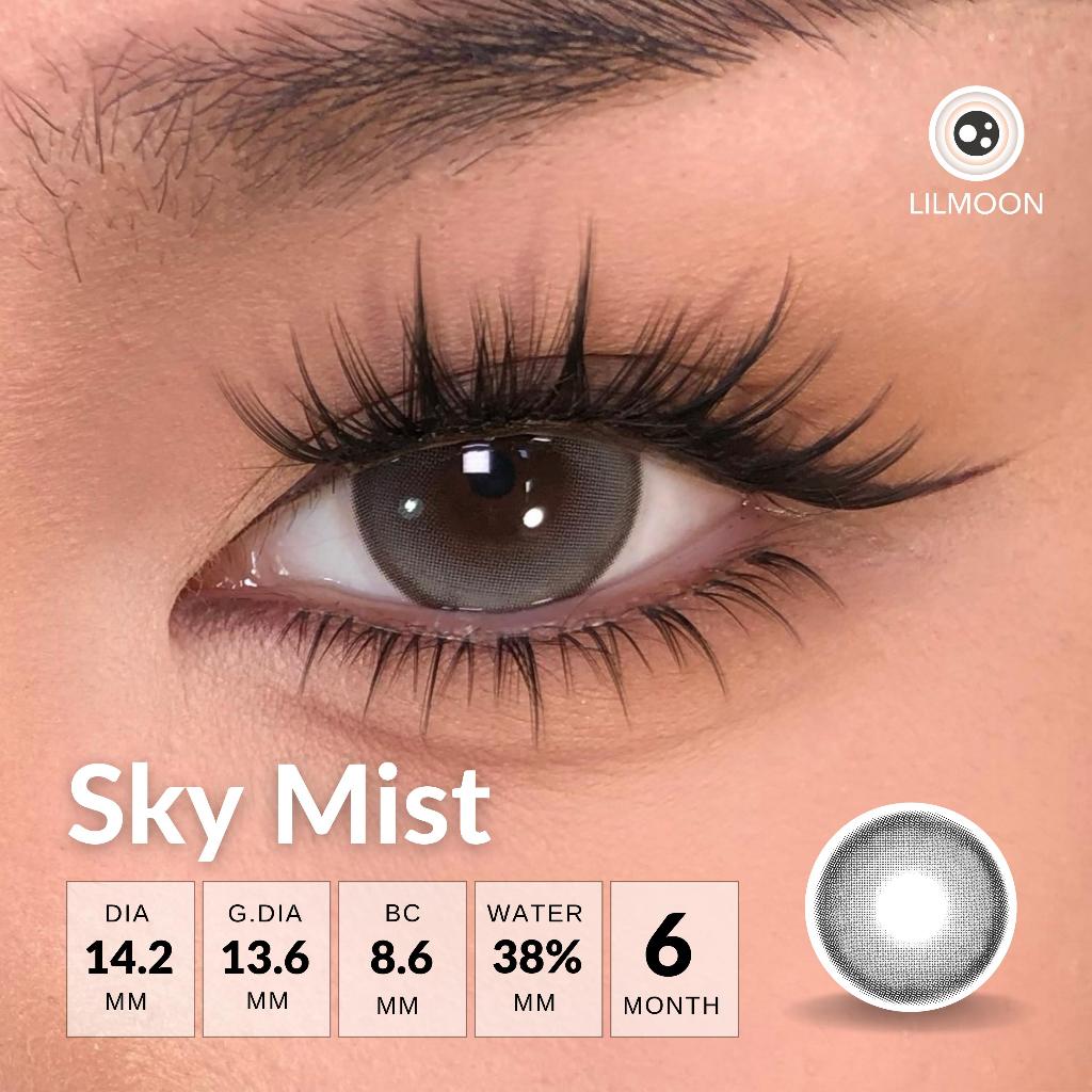 [Fuji Favorite] Lilmoon Softlens Sky Mist – Softlens Minus 0 s/d -8.50, Warna Natural Kualitas Jepang