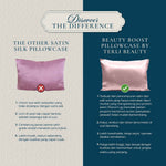 Sarung Bantal PREMIUM Satin Silk Terli Beauty Satin Silk Pillowcase Adem Halus Anti Jerawat Beauty Boost Pillowcase