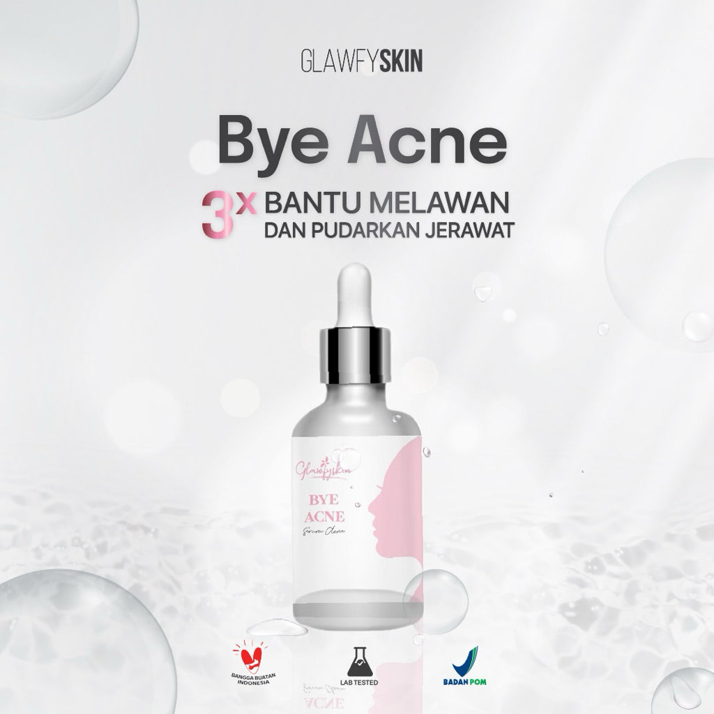 Glawfyskin Serum Bye Acne | Serum Jerawat By Glawfyskin BPOM