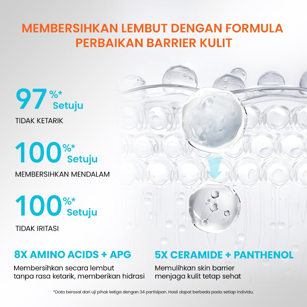 [NEW Hy! AMINO SERIES] YOU Hy! Amino+ 1.5% BHA Fight Acne Gel Cleanser YOU Hy! Amino+ 2% Niacinamide Brightening Gentle Cleanser YOU Hy! Amino+ 20% Centella Barrier Low pH Gel Cleanser