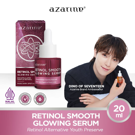 Azarine Retinol Smooth Glowing Serum 20ml Anti Penuaan Dini