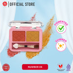 Viva Eye Shadow Duo - 2.3 gr (tersedia 12 varian kombinasi warna)