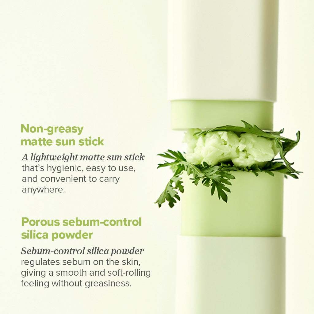 Beauty of Joseon Matte Sun Stick : Mugwort + Camelia 18g