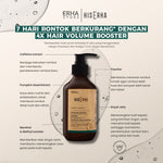 HIS ERHA Hairgro Shampoo 270 ml - Shampoo Perawatan Rambut Rontok, Merawat Kebotakan, Rambut Lebih Tebal/Lebat Khusus Pria, Wangi Maskulin