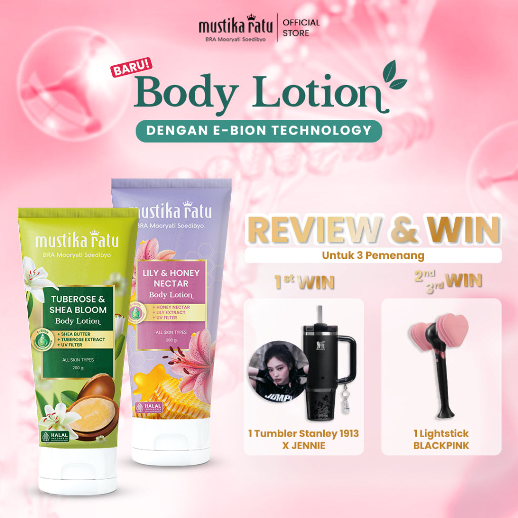 Mustika Ratu Lily & Honey Nectar Body Lotion 200 ml
