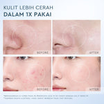 [NEW]Glad2glow Volcanic Ash+BHA Deep Pore Clean Facial Cleanser Mencegah Komedo Face Wash g2g