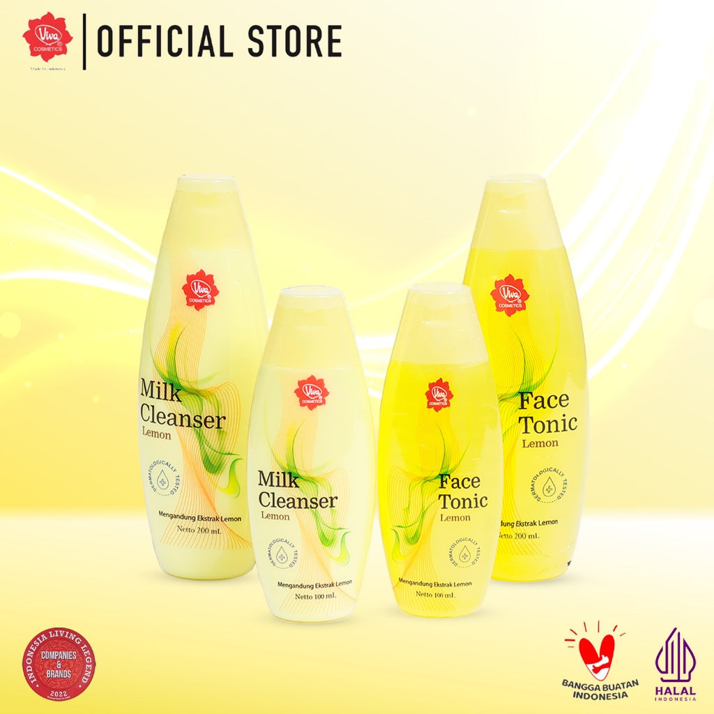 Viva Milk Cleanser Lemon (100 ml & 200 ml)