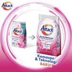 Attack Deterjen Bubuk + Pelembut Pakaian 750 g