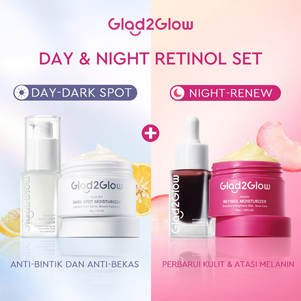[SPOT-LIGHTENING] Glad2Glow 377 Dark Spot Concealer  bundle 4PCS Skincare Paket-SymWhite 377 Moisturizer+ 377 Serum+Cleanser +Niacinamide Day Cream Memperbaiki warna kulit kusam dan mencerahkan kulit G2G g2g officialstore