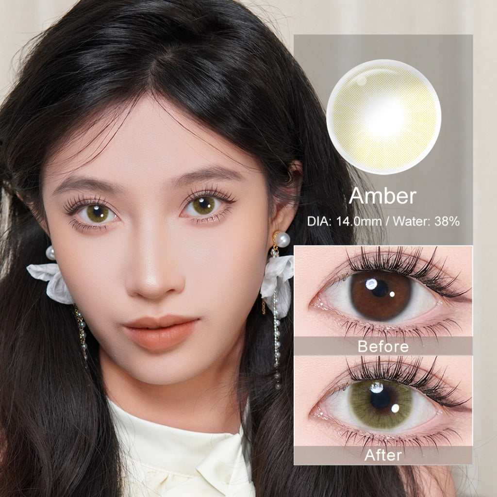 [Direkomendasikan]Magister Softlens Normal 1 pasang lensa kontak warna Fashionable dan serbaguna diameter 14.0mm softlens softlens mata softlens mata korea