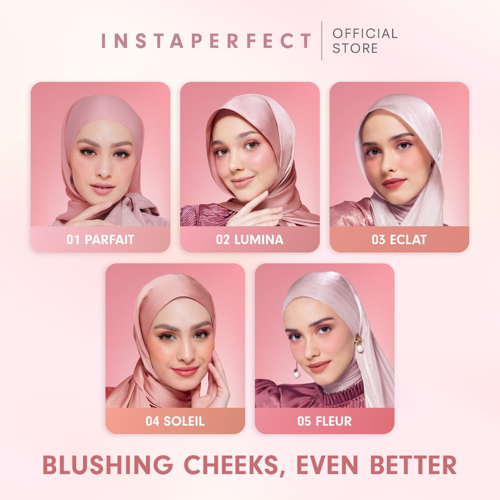 [BEST BLUSH 2025] Instaperfect Silk Touch Blusher- Blush On Muka