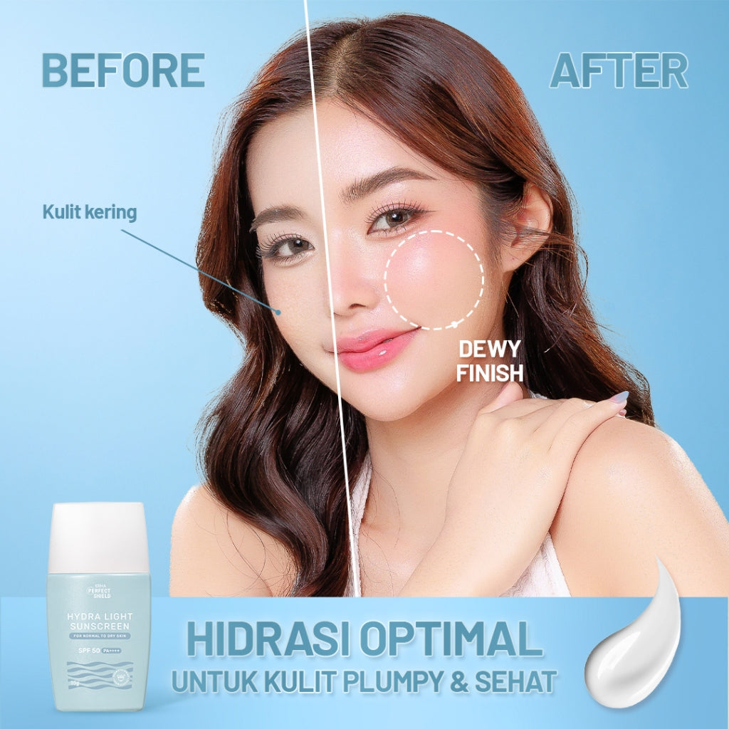ERHA Perfect Shield Hydra Light Sunscreen SPF50/PA++++ - Sunscreen Kulit Kering