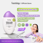 Facetology Triple Care Sunscreen / Tinted SPF50