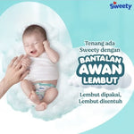 Sweety Silver Cloud Soft Popok Perekat Bayi NB-S 40 pcs