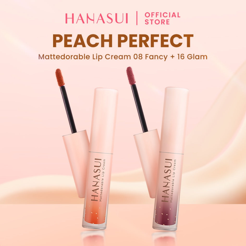 Hanasui Ombre Lips - Olive Oil Vitamin E Double Mouisturizing Velvet Matte Finish Longlasting