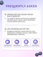 Glad2Glow Cerah&Pulihkan Bundle all in 1 7in1 Glowing skincare Brightening Set-Pulihkan/Cerah Krim+Cerah/kulit halus Serum+Pulihkan cleanser+Cerah Toner whitening Moisturizer facial wash Pelembab skincare 1 set lengkap G2G glad2glow official store