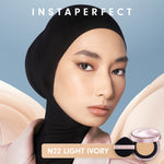 Instaperfect Skin Glow Cover Mesh Cushion High Coverage Formula Dilengkapi dengan SPF 50+ / PA++++  Tampilan Glow Up Natural- Melindungi Kulit dari Sinar UVA dan UVB- Make Up Foundation