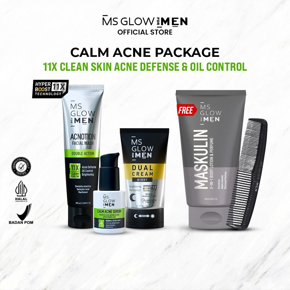 MS GLOW FOR MEN HAGLOWEEN FREE MASKULIN