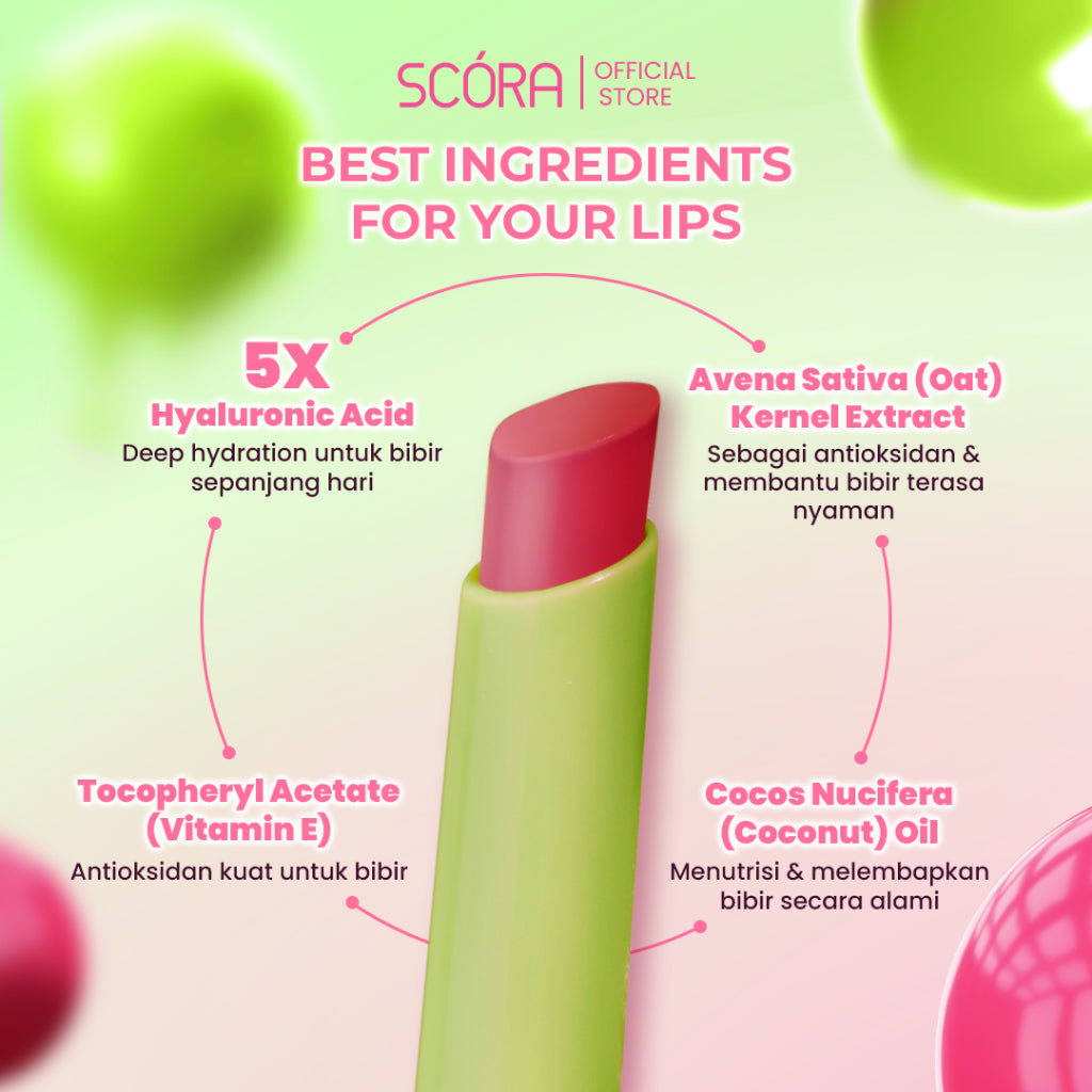 [NEW LAUNCH] SCORA Bloop Pop Gloss Balm 2 gr