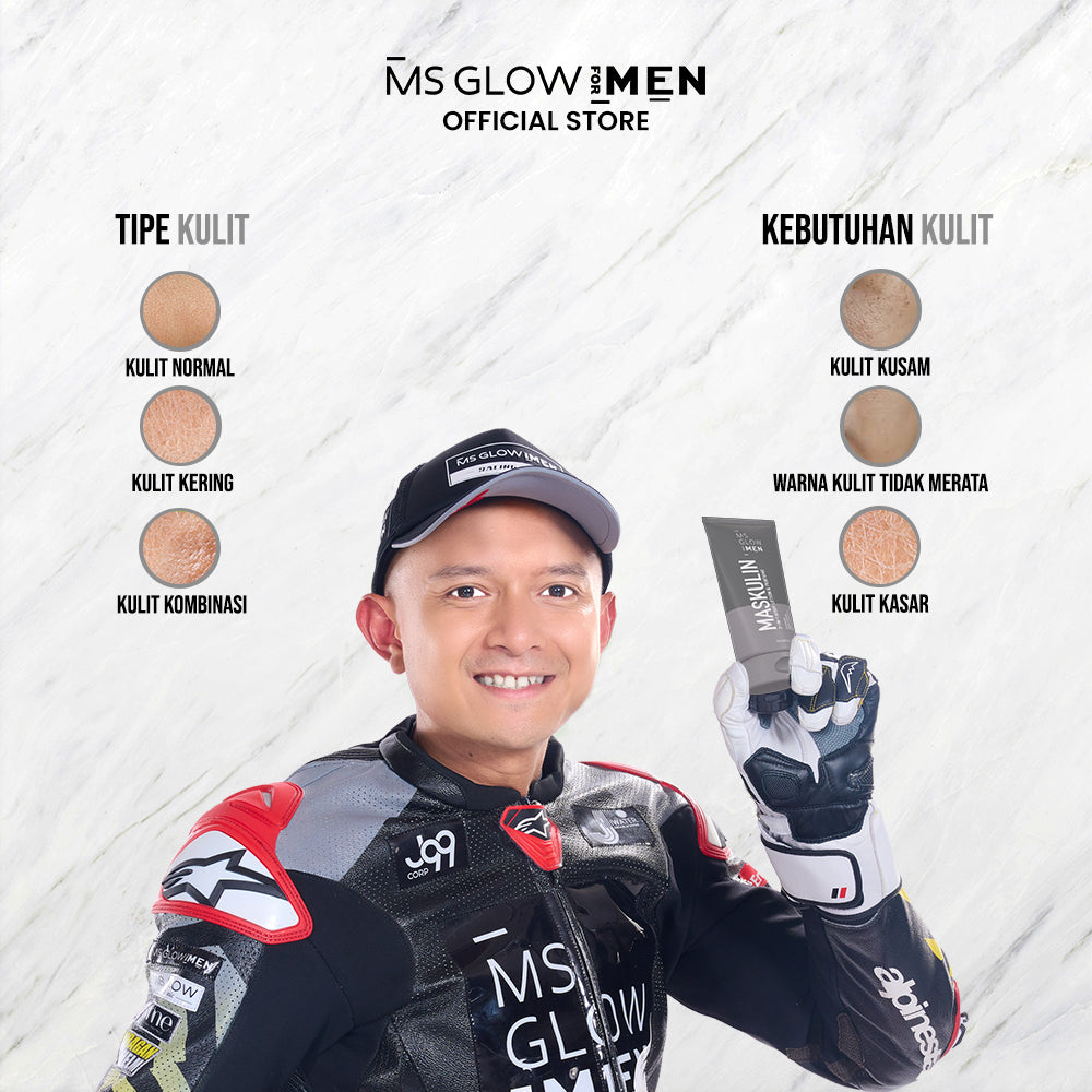 MS Glow For Men - Maskulin - 150 ml
