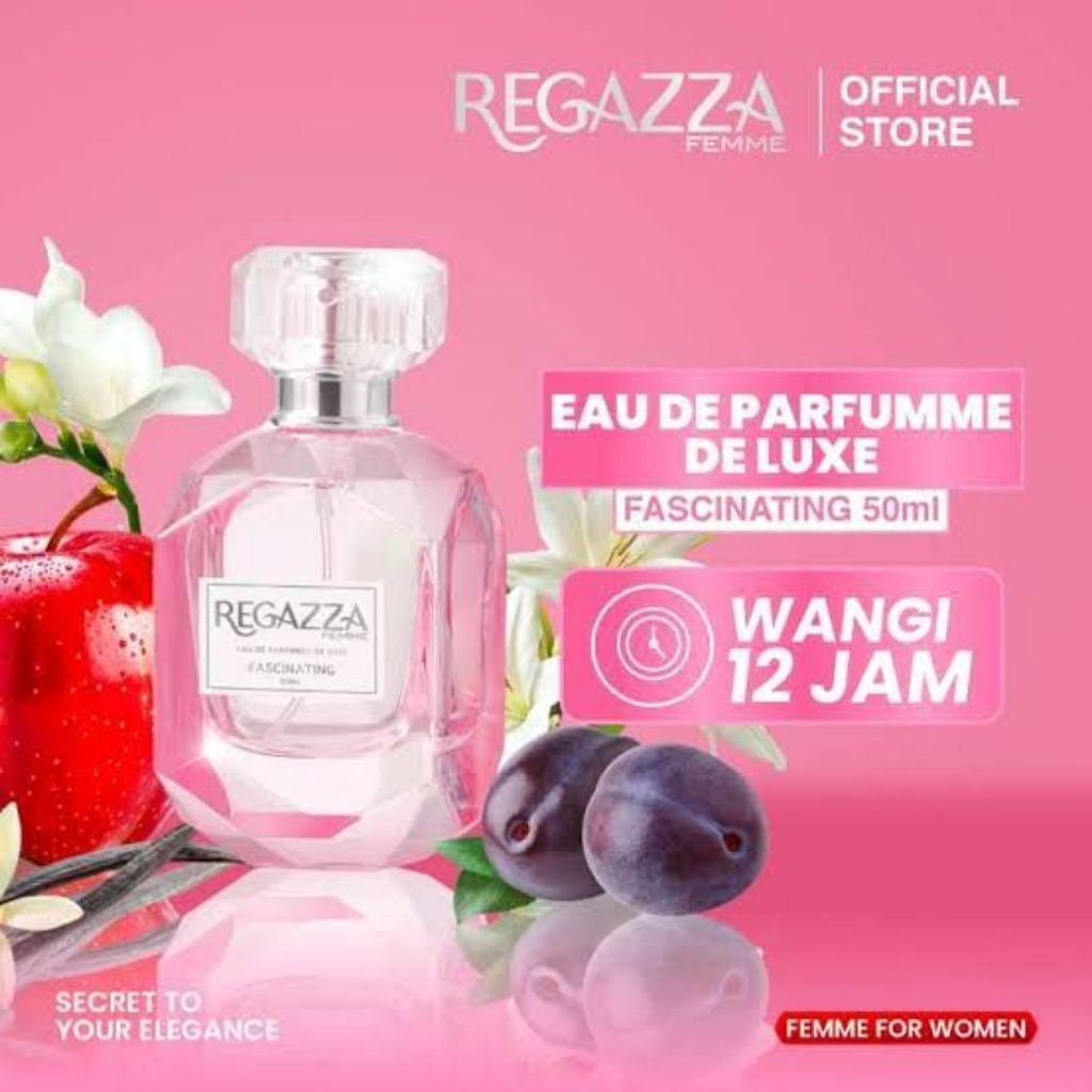 Regazza Femme Parfum Wanita 50 Ml Halal & BPOM