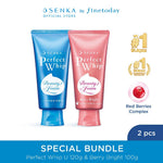 [Special Bundle] Senka Perfect Whip U 120gr & Berry Bright 100gr