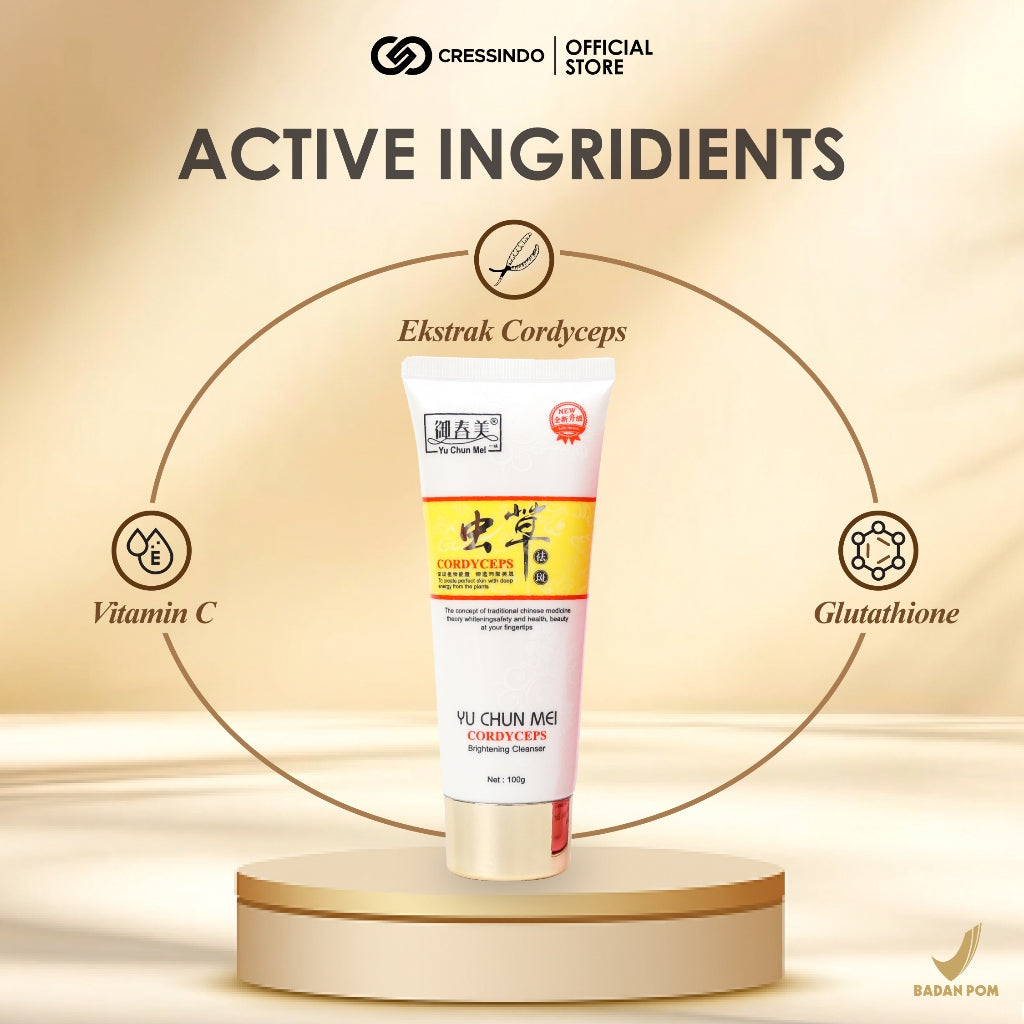 [BPOM ORIGINAL LOKAL] YU CHUN MEI Cordyceps Whitening Kit