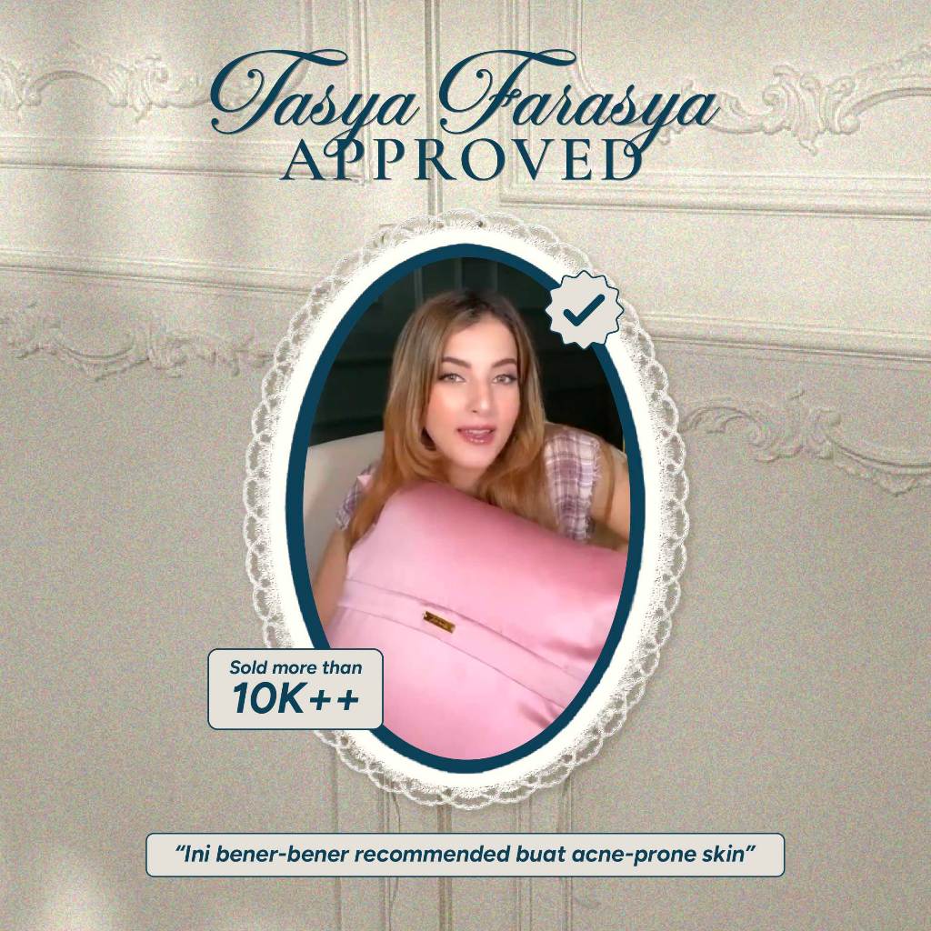 Sarung Bantal PREMIUM Satin Silk Terli Beauty Satin Silk Pillowcase Adem Halus Anti Jerawat Beauty Boost Pillowcase
