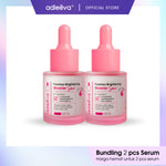 ADLEEVA - [BUNDLE KIT] - 2 PCS SERUM (Flawless Brightening Booster Serum / Acne Fighter Power Serum)
