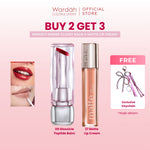 NEW! WARDAH Glossicle Peptide Balm - Ombre Glossicle - Dilengkapi dengan Peptide & UV Filter - Memperkuat Lip Barrier - Tidak Lengket- Glossy - Lip Balm -Lip Tint - Makeup - Natural Gloss - Glossy - Tinted Balm