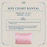 Sarung Bantal PREMIUM Satin Silk Terli Beauty (Standar Size)