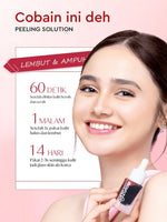 [Set Eksfoliasi]Glad2Glow Kulit Halus Bundle all in 1 - 2/3/4/5 PCS eksfoliasi wajah Skincare Set-Pulihkan/Cerah Krim+Peeling Solution+ Cleanser+Eksfoliasi Toner-peeling whitening Moisturizer facial wash Pelembab G2G glad2glow official store