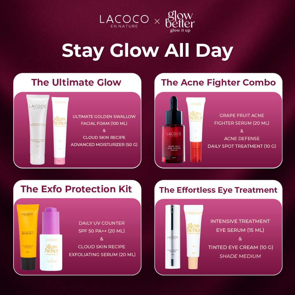 [Lacoco x Glow Better] Stay Glow All Day