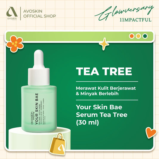 Serum Avoskin Your Skin Bae Tea Tree 30ml-Untuk Kulit Berjerawat