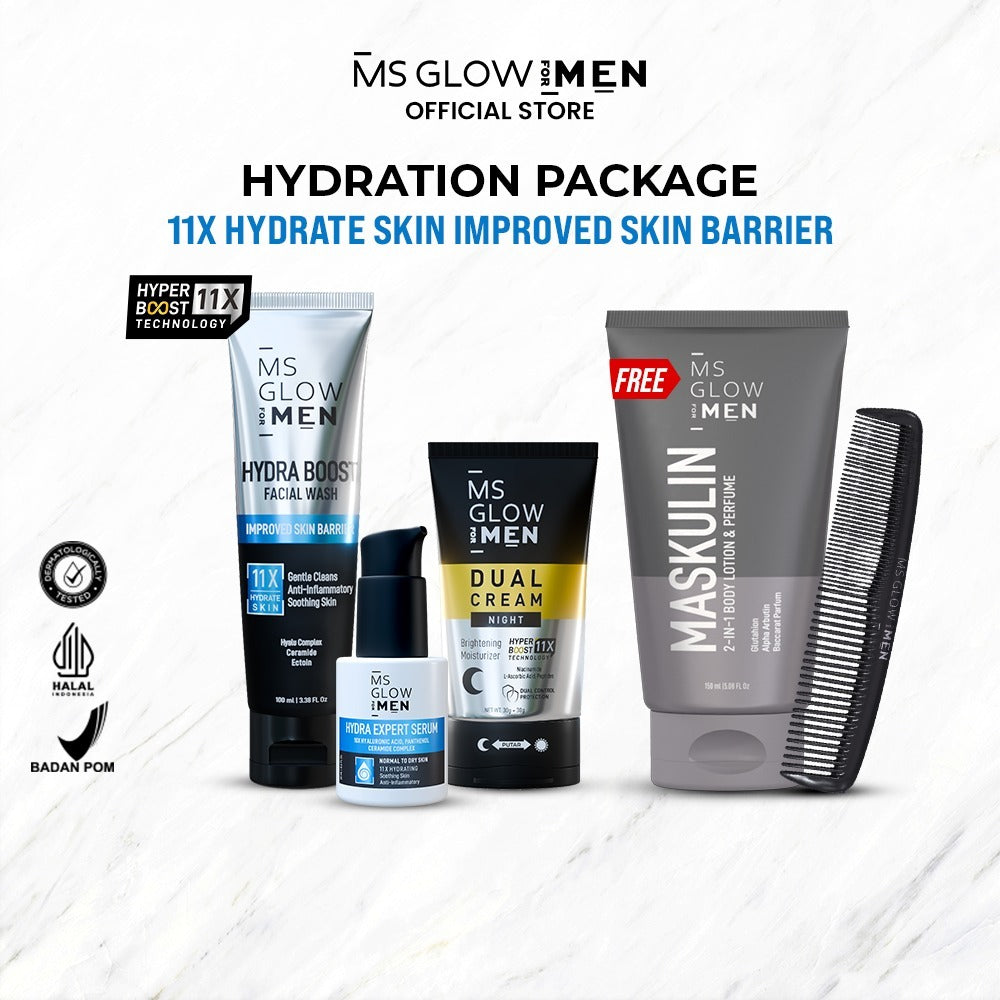 MS GLOW FOR MEN HAGLOWEEN FREE MASKULIN
