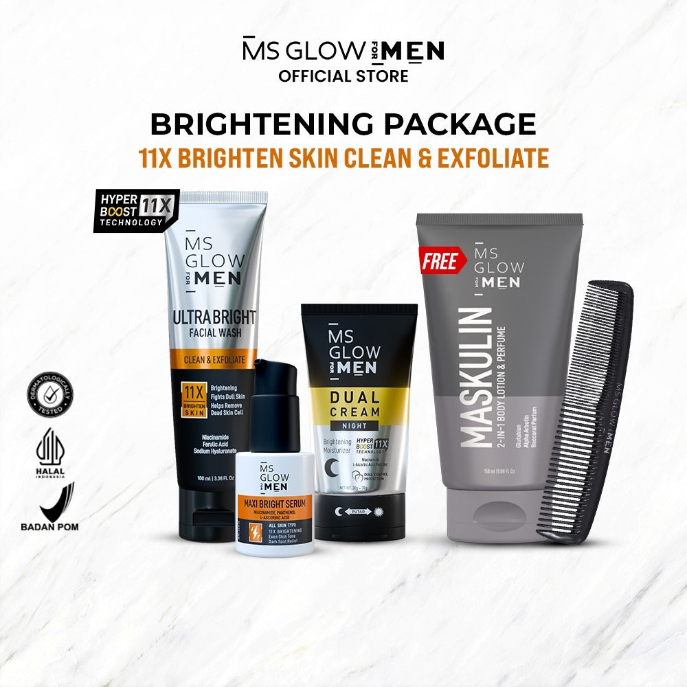 MS GLOW FOR MEN HAGLOWEEN FREE MASKULIN