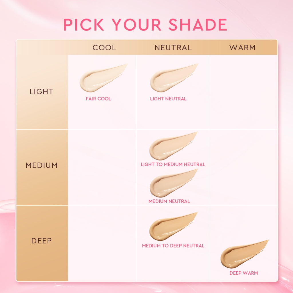 Glad2Glow 2lN1 VELVET MAKEUP SET-LOOSE POWDER+CUSHION Coverage Tinggi Second Skin Flawless Semi Matte Transferproof Tahan Lama instan Blurring Minyak Extract Air Blurry Technology