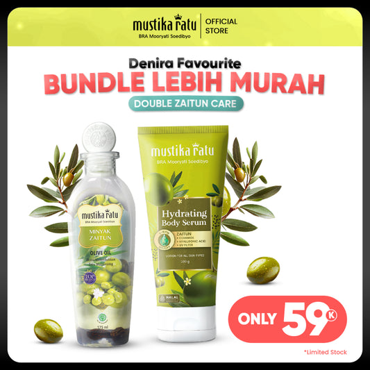 [Special Bundle Denira] Body Serum Zaitun + Minyak Zaitun 175ml