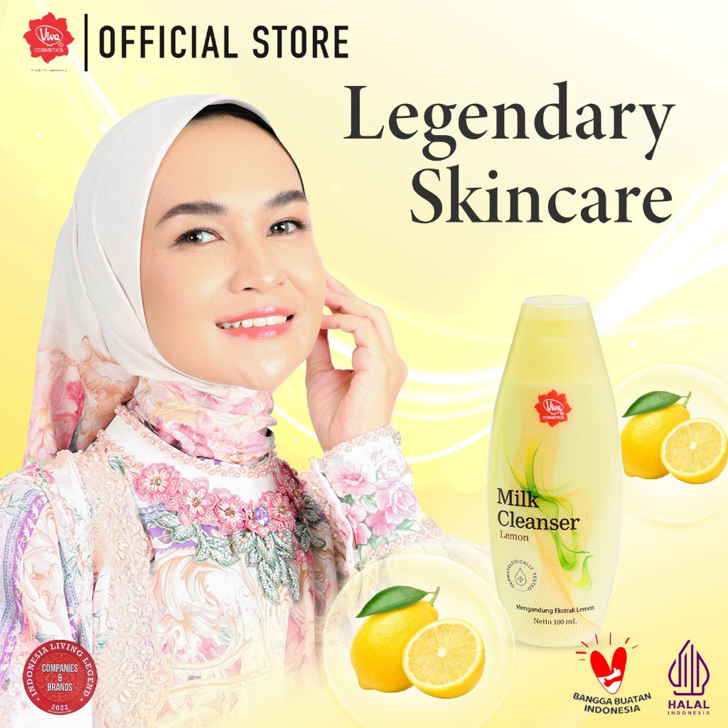 Viva Milk Cleanser Lemon (100 ml & 200 ml)