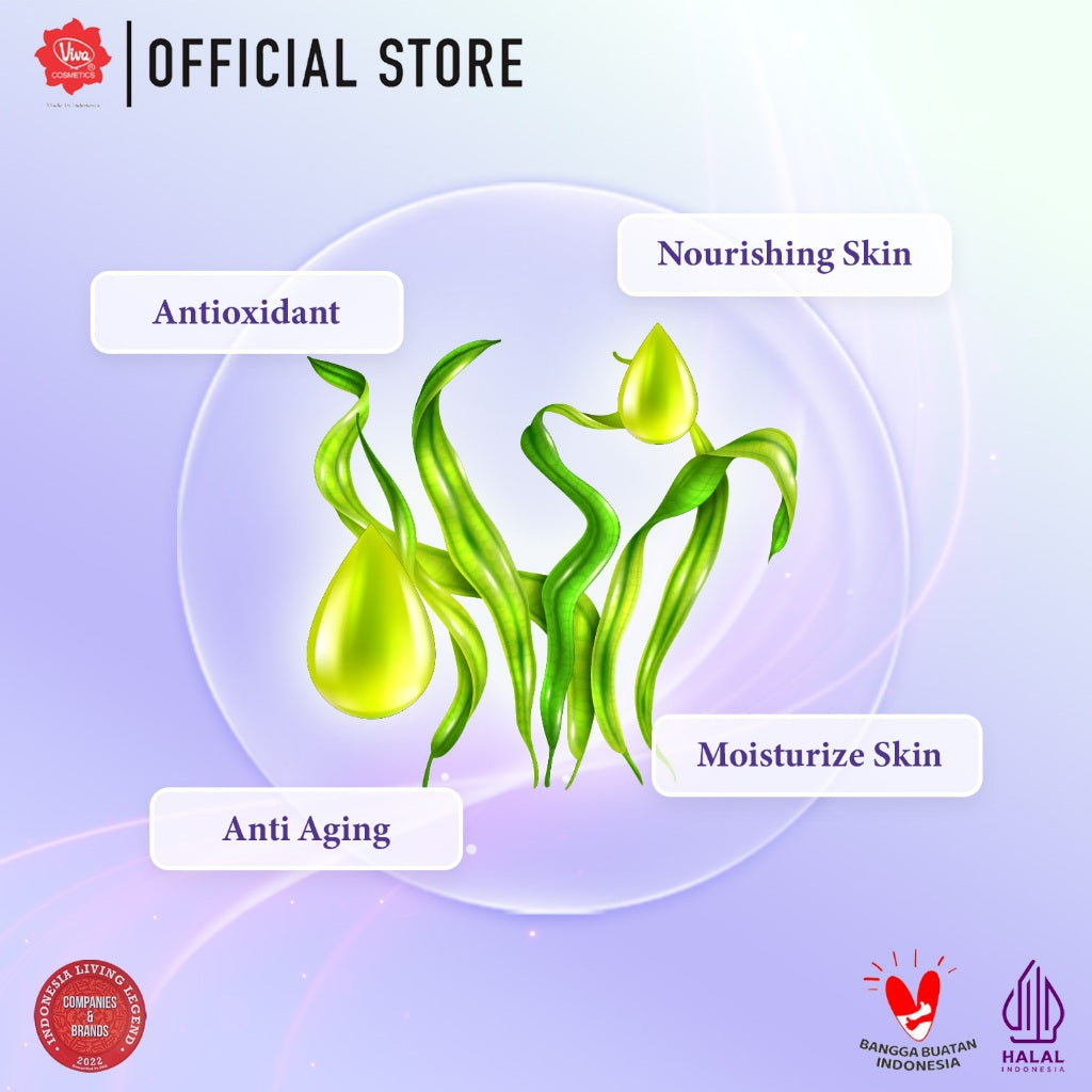 Viva Milk Cleanser Spirulina (for Normal & Dry Skin) - 100 ml