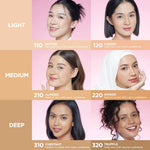 Azarine Drip & Grip Bundle [3 PCS]  Invisipore Primer Sunscreen SPF 50 PA++++ Primer Makeup Pore Blurring Tahan Lama + TWC + Mattelite Lock Lipstick Pigmented Color Lightweight Transferproof Smudgeproof